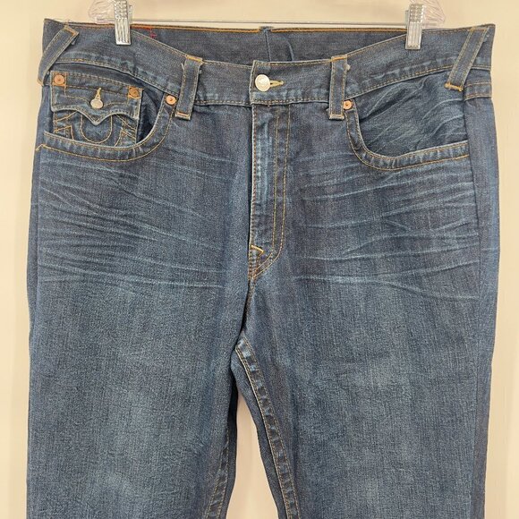 True Religion Mens MVP World Tour Point Guard Jeans - Picture 3 of 12